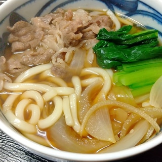 野菜たっぷり肉うどん